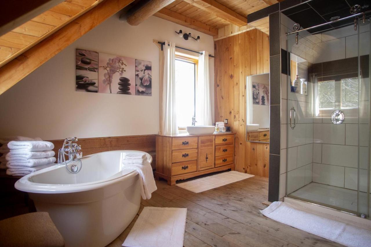 Hebergement "La Maison En Bois Rond" 생트-마리 외부 사진