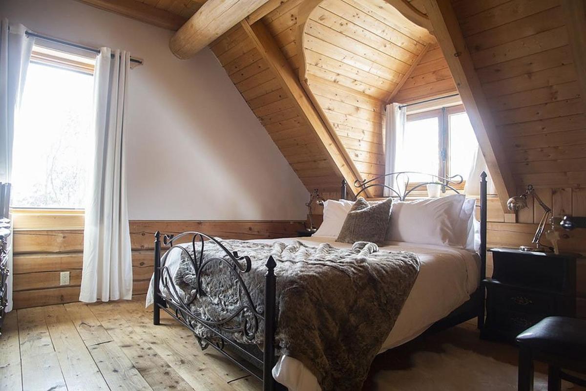 Hebergement "La Maison En Bois Rond" 생트-마리 외부 사진