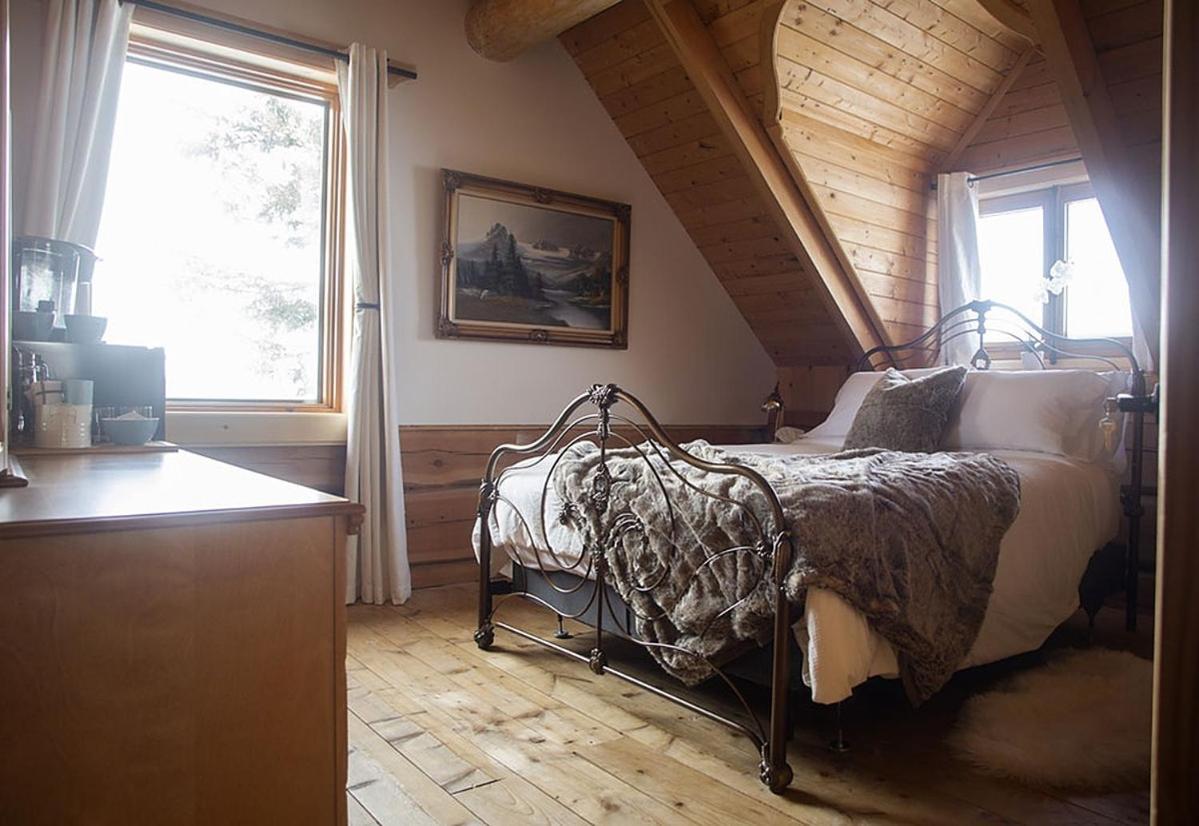 Hebergement "La Maison En Bois Rond" 생트-마리 외부 사진