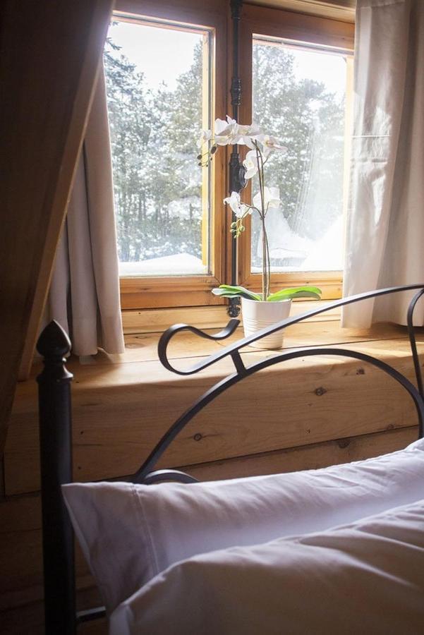 Hebergement "La Maison En Bois Rond" 생트-마리 외부 사진