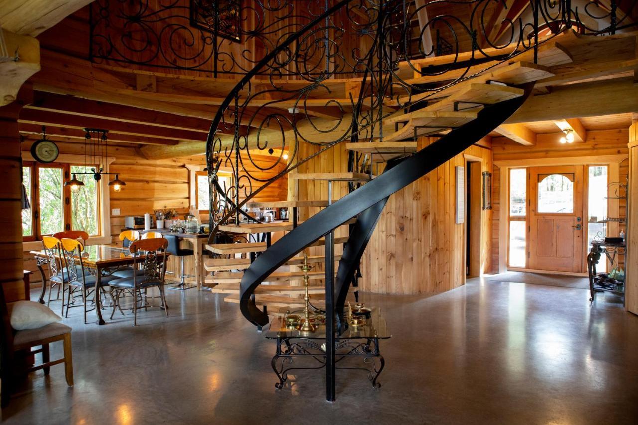 Hebergement "La Maison En Bois Rond" 생트-마리 외부 사진