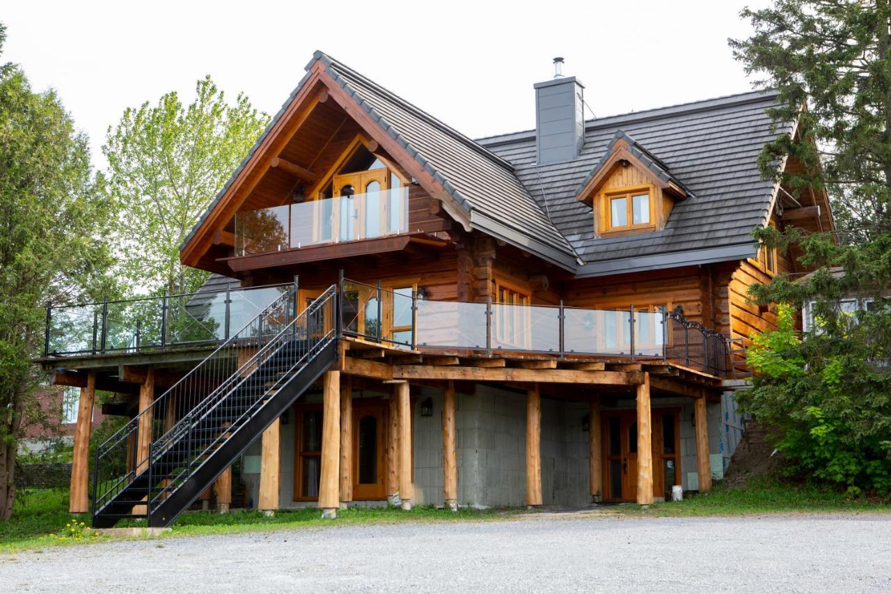 Hebergement "La Maison En Bois Rond" 생트-마리 외부 사진