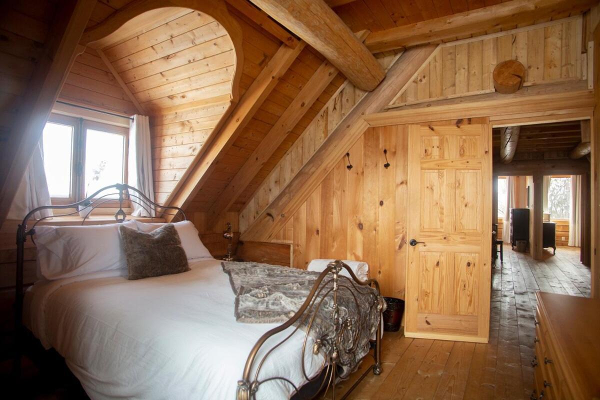 Hebergement "La Maison En Bois Rond" 생트-마리 객실 사진
