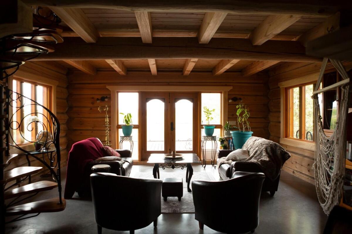 Hebergement "La Maison En Bois Rond" 생트-마리 객실 사진